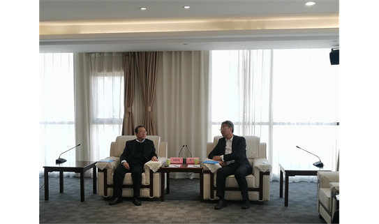 陈子峰一行赴华新燃气集团有限公司开展调研交流
